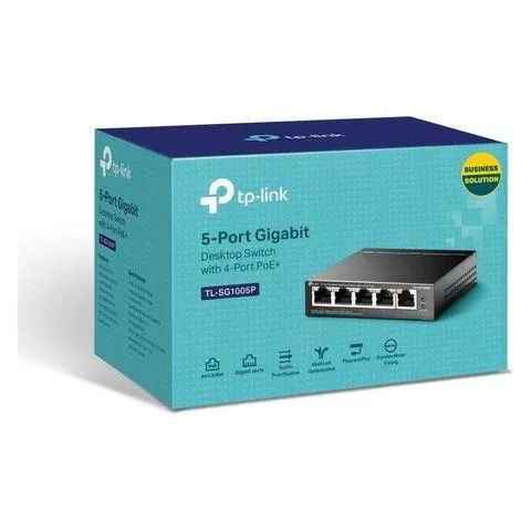 5-Port Gigabit Desktop Switch(TL-SG1005P)